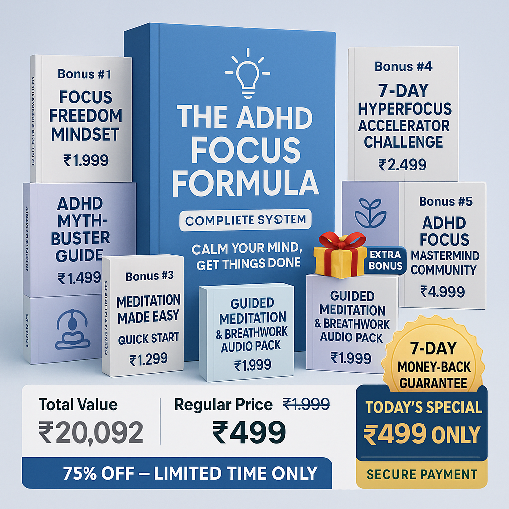 The ADHD Focus Formula Complete System